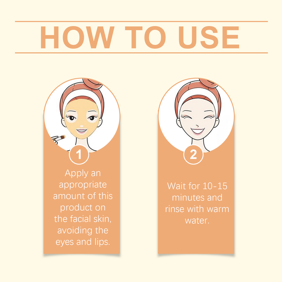 Turmeric Vitamin C Clay Mask for Brighter-Looking Skin