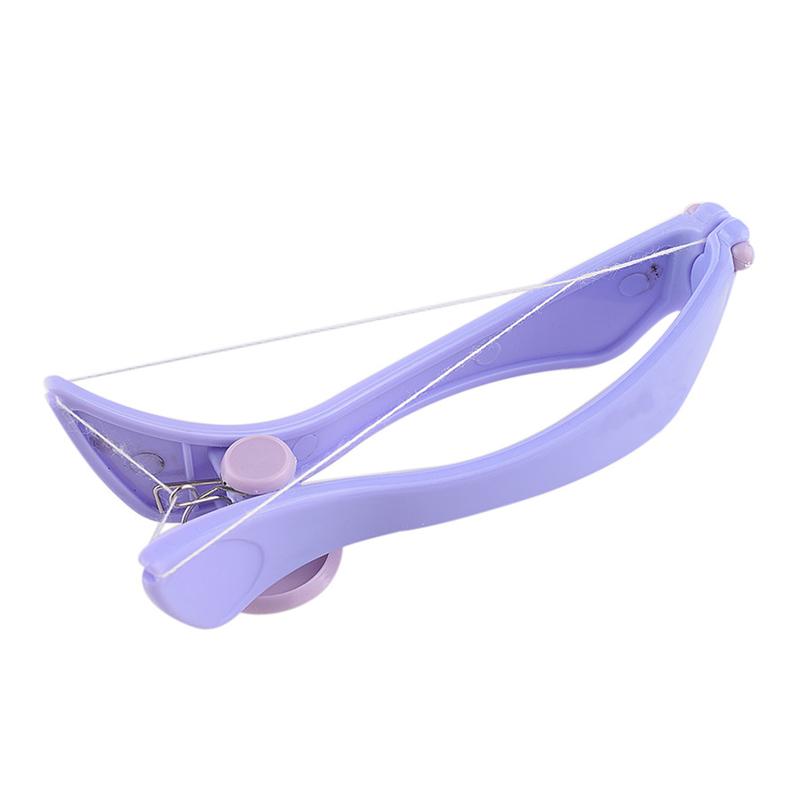Spring Facial Hair Remover Threading Tool — Pain-Free Peach