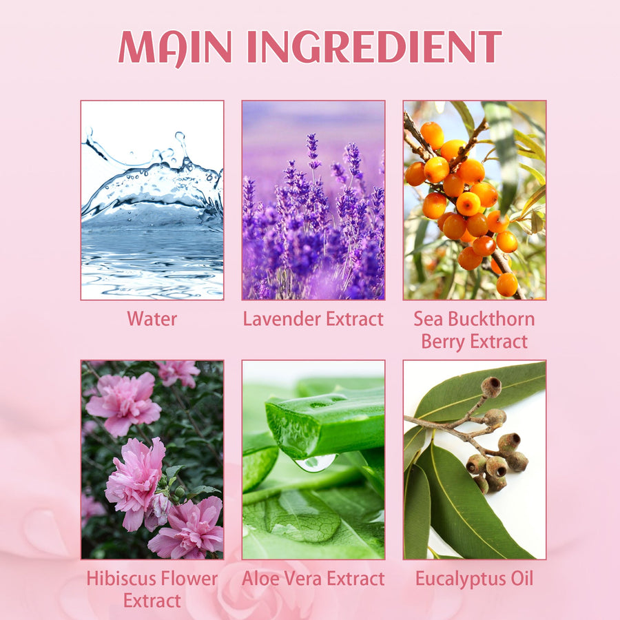 Feminine Deodorant Spray — Relieves Itching & Odor, Gentle