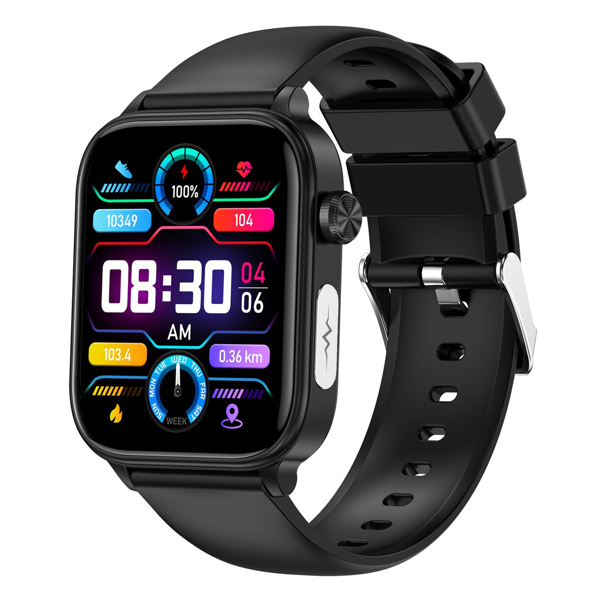 Smartwatch with ECG & Non-Invasive Glucose — ET570 Health