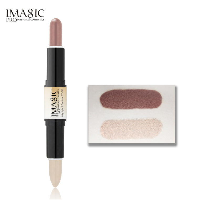 Double-Ended Contour Stick Highlighter Pen for Face