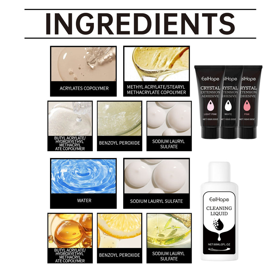 Nail Extension Kit for Easy, Polished DIY Manicures