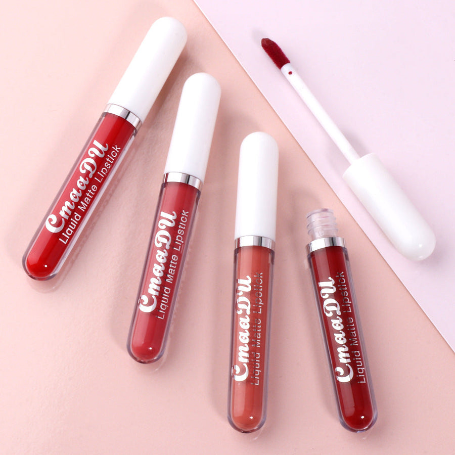 Matte Liquid Lipstick, Waterproof 18-Color Collection