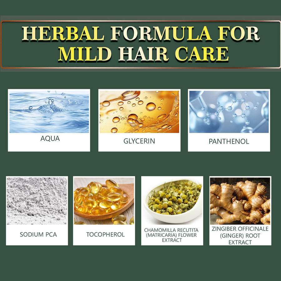 Ginger Hair Oil for Nourished, Softer-Looking Hair