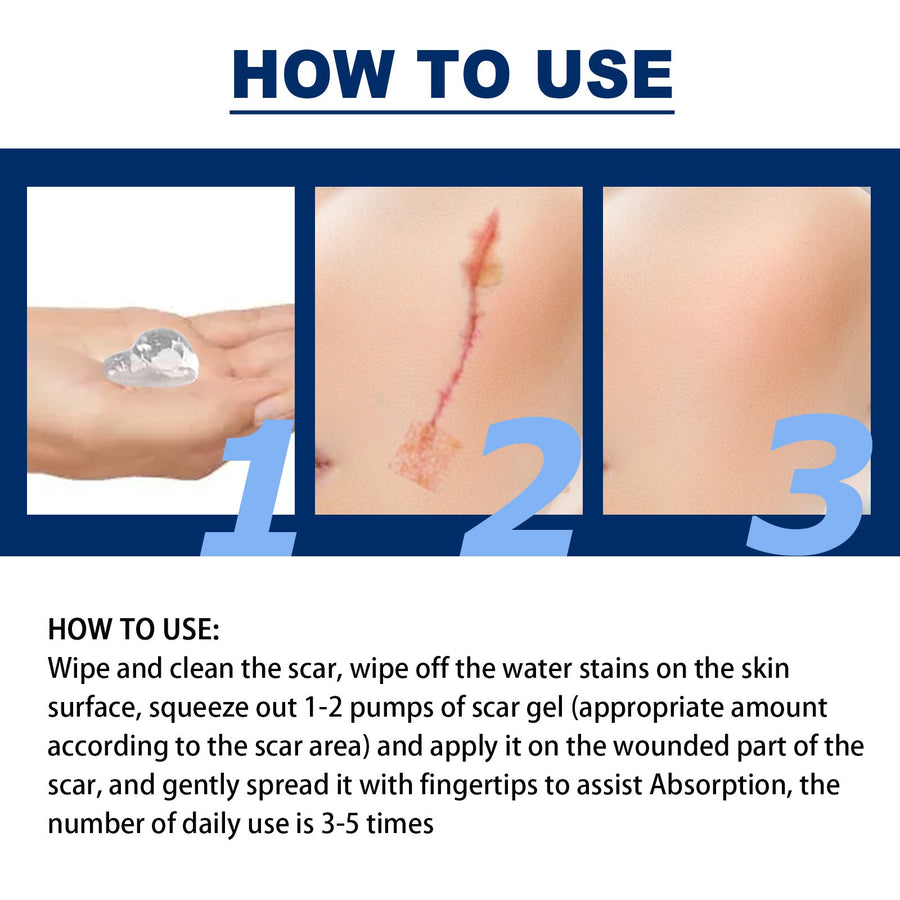 Scar Repair Gel for Smoother, Flatter-Looking Scars