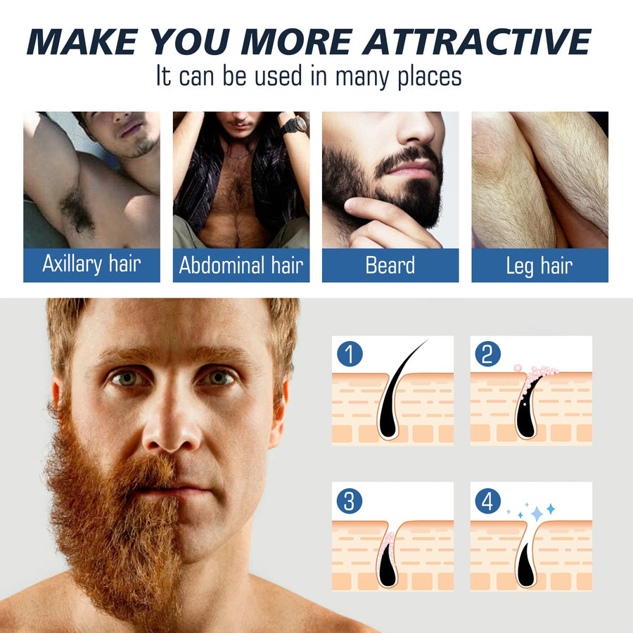 Men's Hair Removal Cream for Underarm, Chest & Body Hair