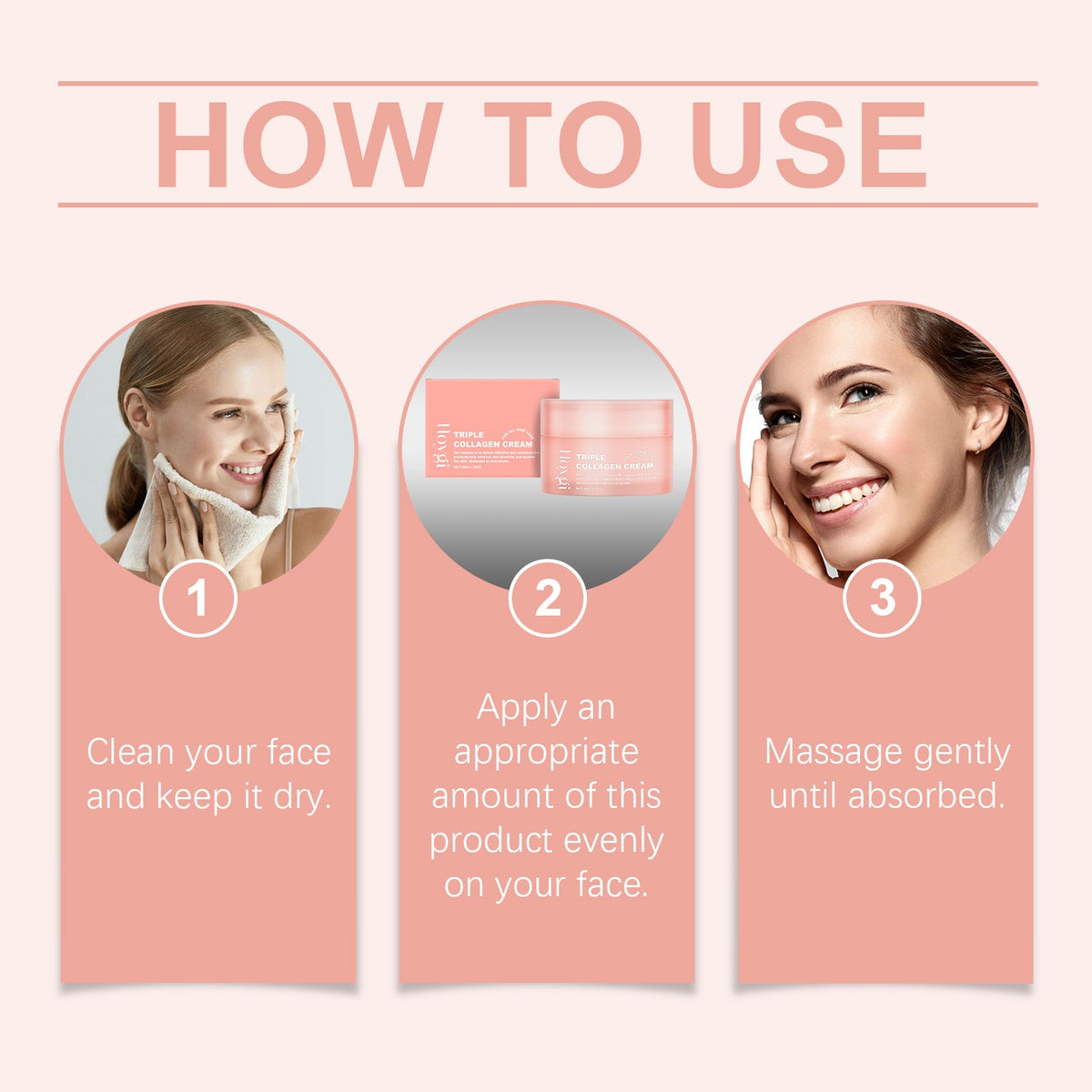 Collagen Face Cream for Dry Skin — Deep Hydration & Firmness