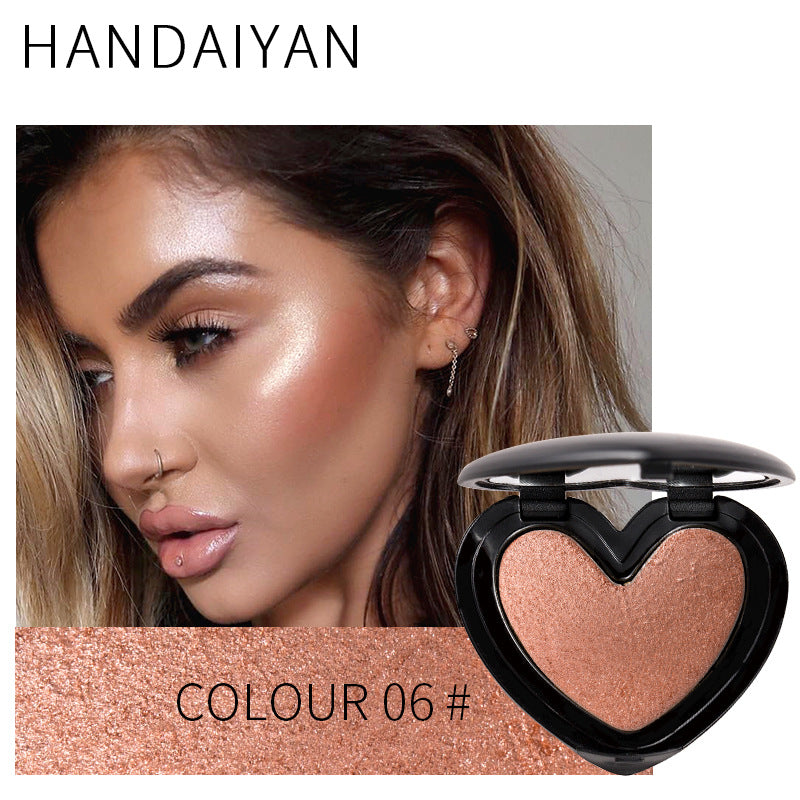 Dual-Use Highlighting Powder for Face and Eye Makeup