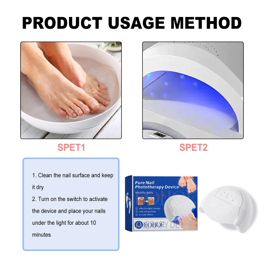 Nail Phototherapy Device — Healthier-Looking Nails at Home