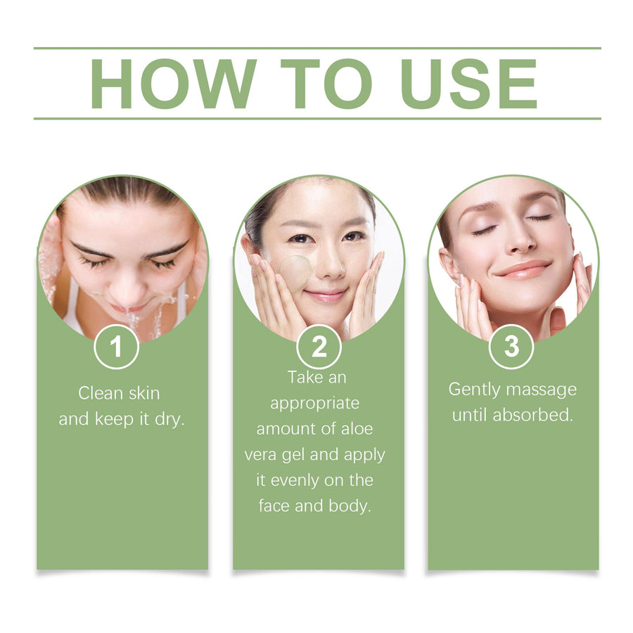 OceAura Aloe Vera Gel for Sun-Damaged Dry Skin