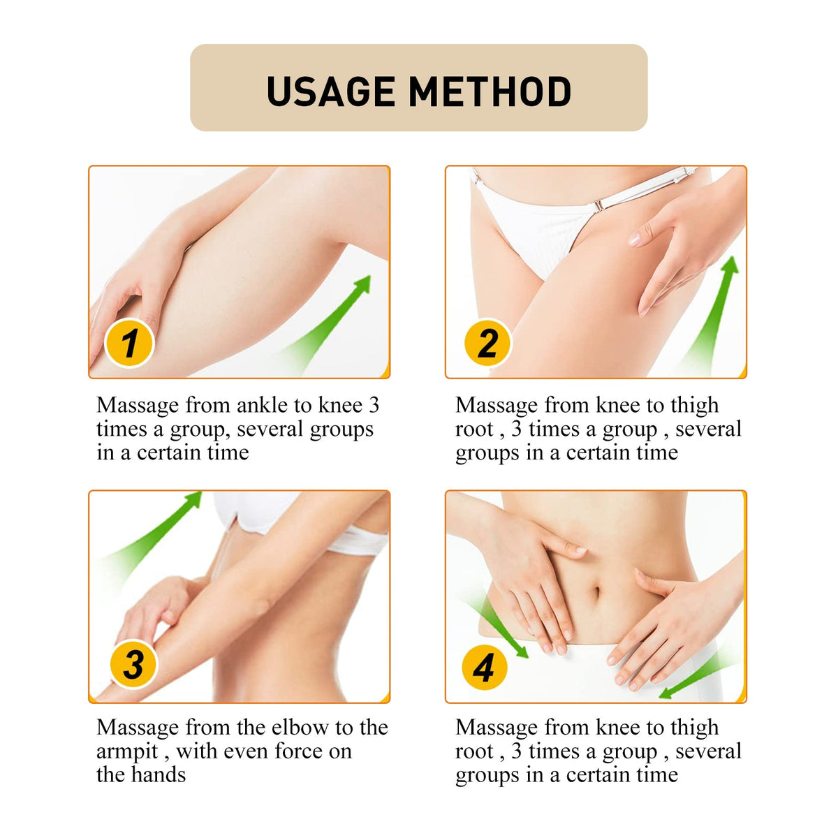 Firming Body Cream for Arms Thighs and Waist