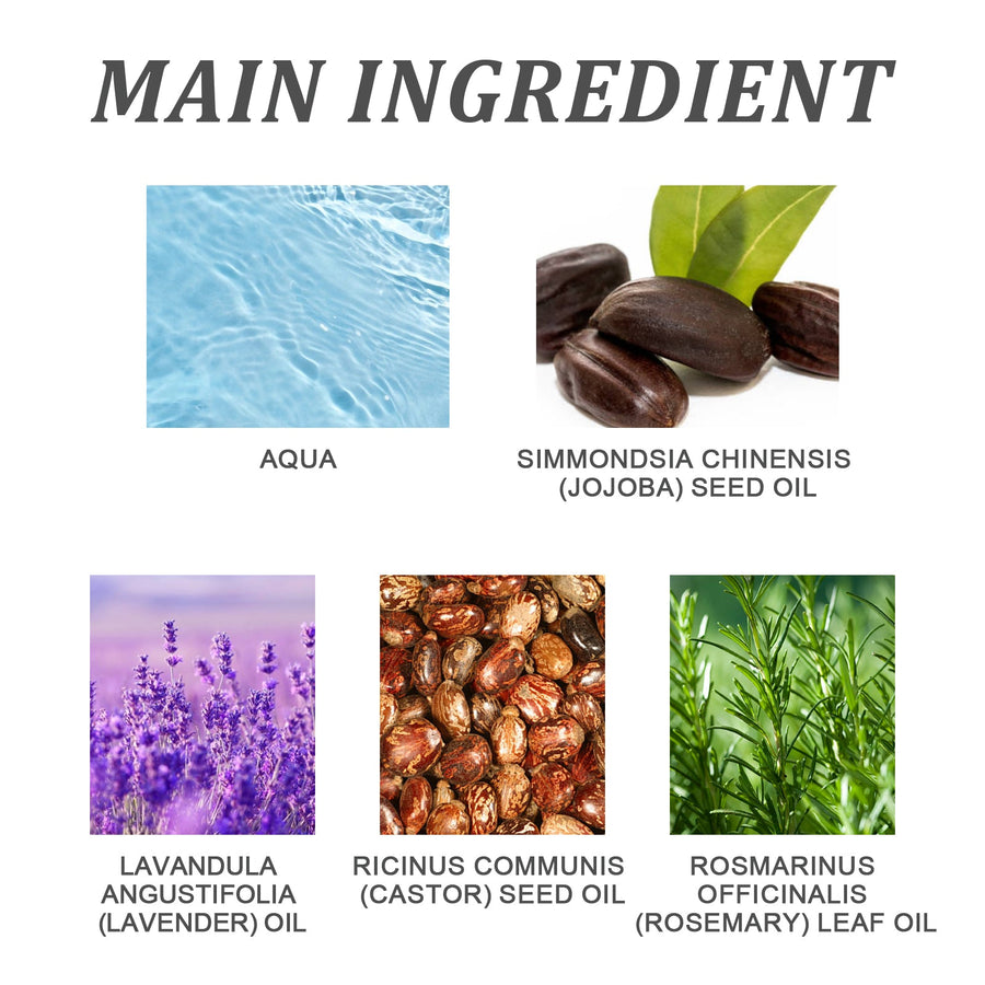 Hair Essential Oil for Softer, Stronger-Looking Hair