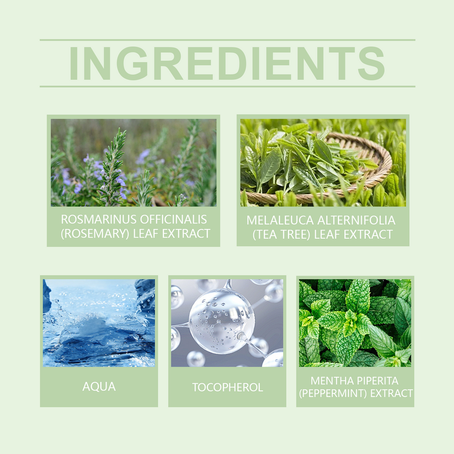 Rosemary Hair Treatment Spray for Fuller-Looking Hair