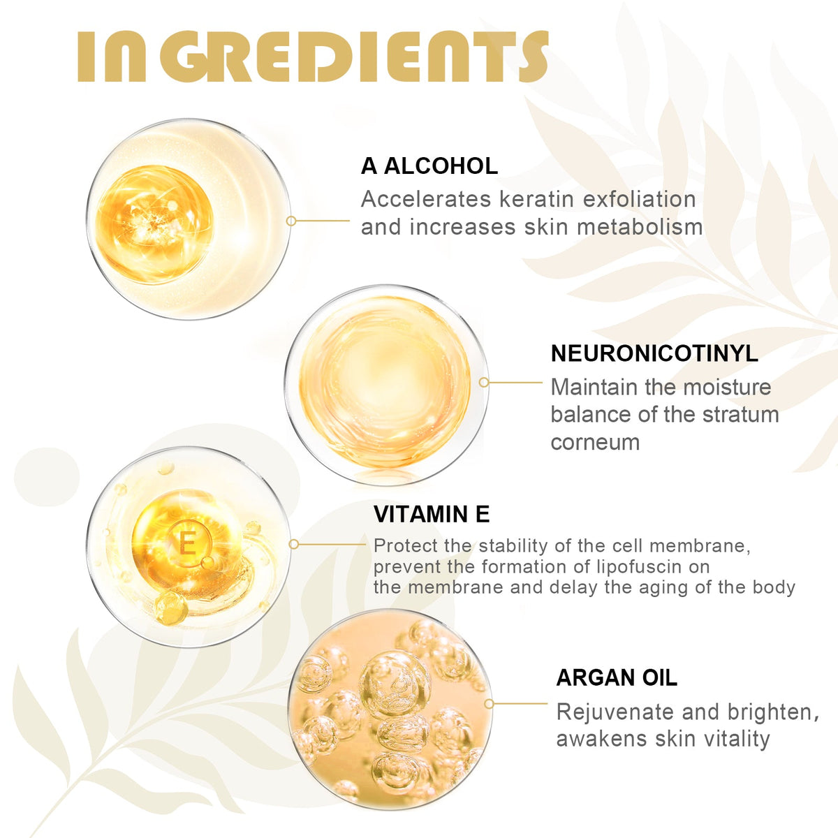 Retinol Night Cream for Fine Lines & Dark Circles