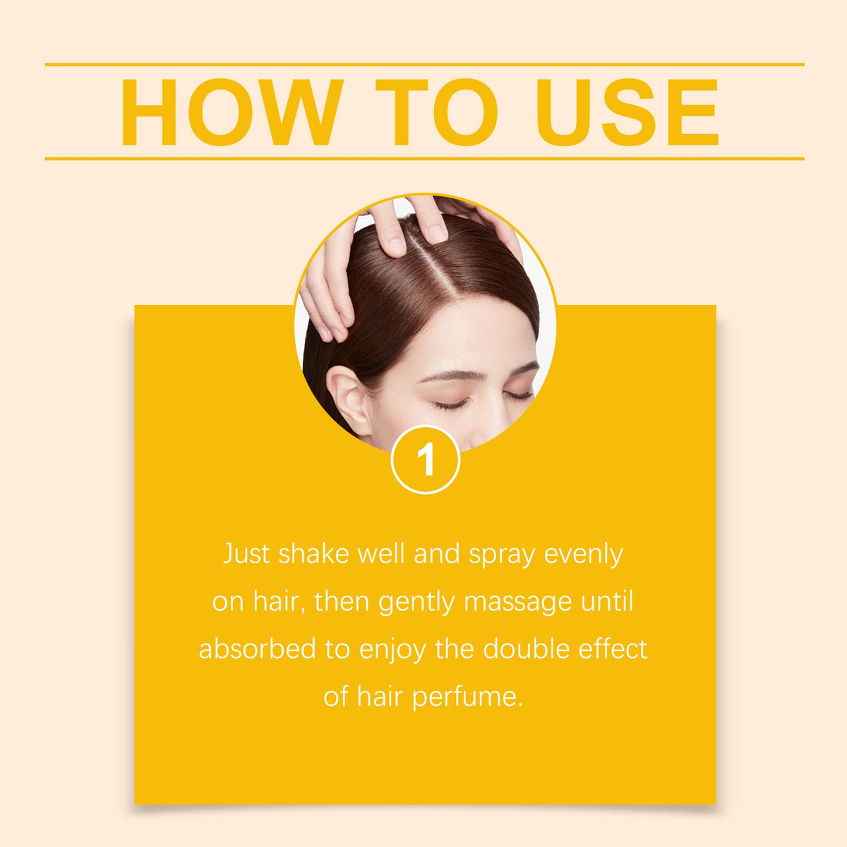Hair Perfume Spray — Honey-Chamomile Hydration & Frizz Control