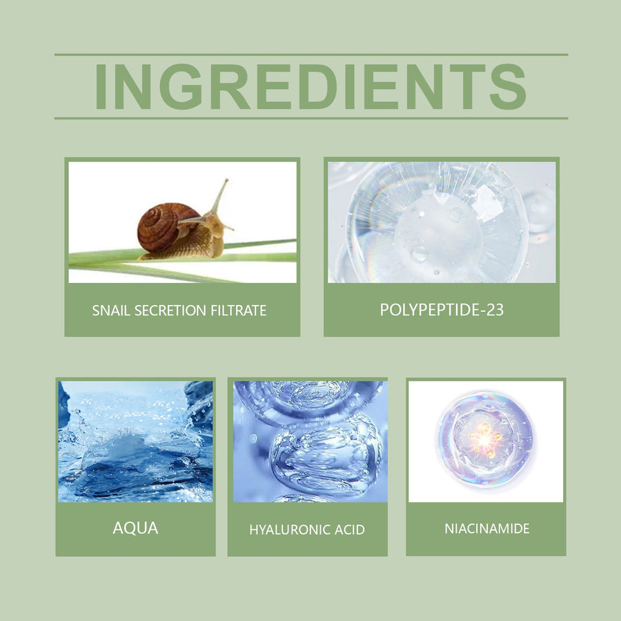 Snail Peptide Hyaluronic Serum for Firmer, Lifted Skin