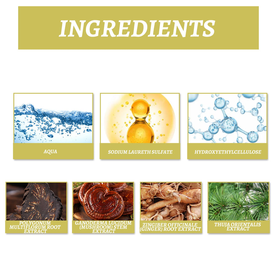Ginger Root Shampoo for Clean, Fuller-Looking Hair