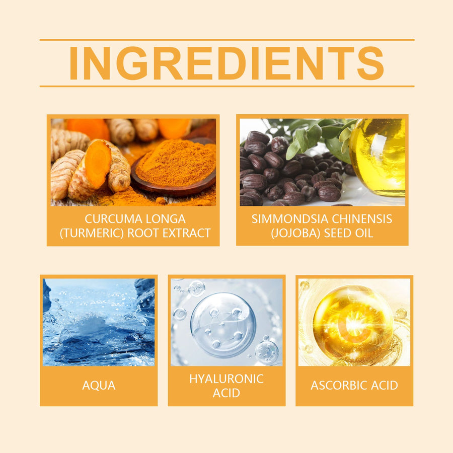 Turmeric Vitamin C Cream for Dark Spots & Uneven Tone