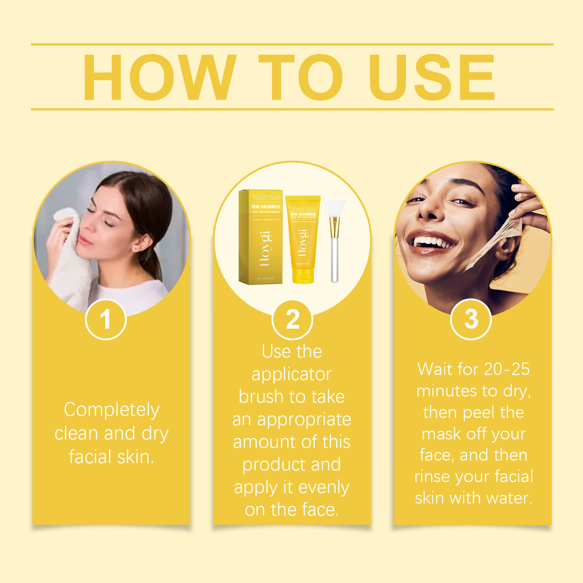 Hoygi Peel-Off Mask for Blackheads Without Tight Skin