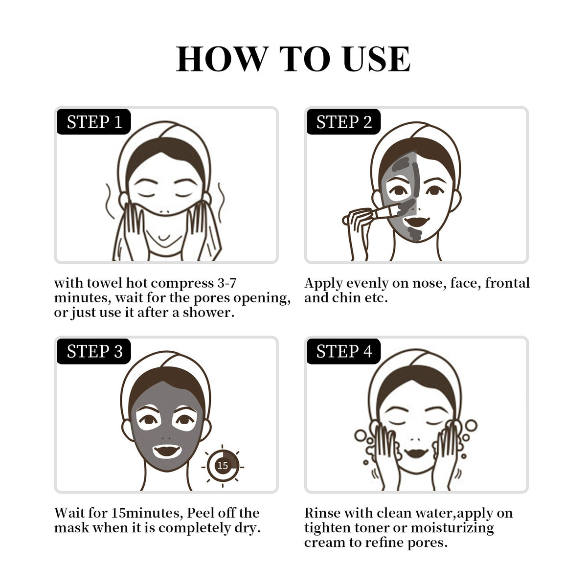 Activated Charcoal Mask Stick for Clearer, Smoother Pores
