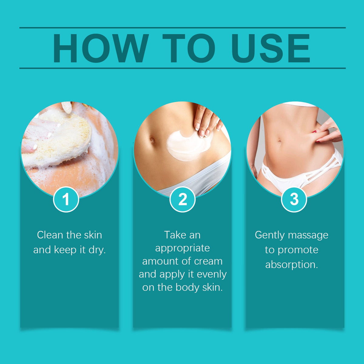 OceAura Firming Cream for Toned, Sculpted Body Curves