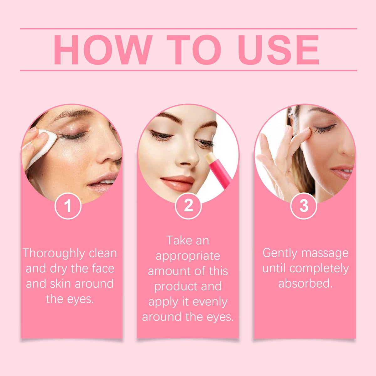EELHOE Retinol Eye Cream Stick for Fine Lines & Bags