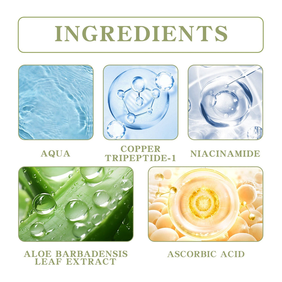 Copper Peptide Serum for Collagen Rebuilding & Firmness