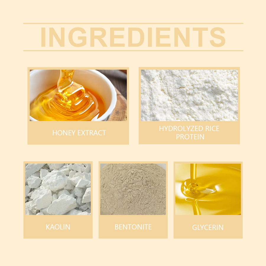 Rice Honey Face Mask - Hydrating Glow Treatment 150g