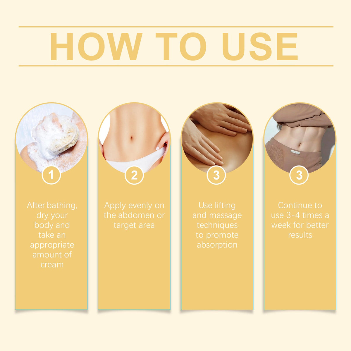 Thermal Body Firming Cream for Smooth Contoured Skin