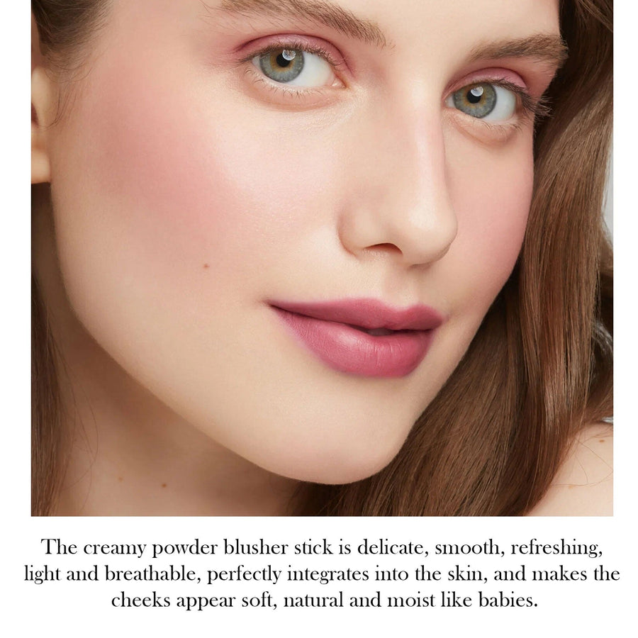 Blush Stick Makeup for Quick Eye and Cheek Color