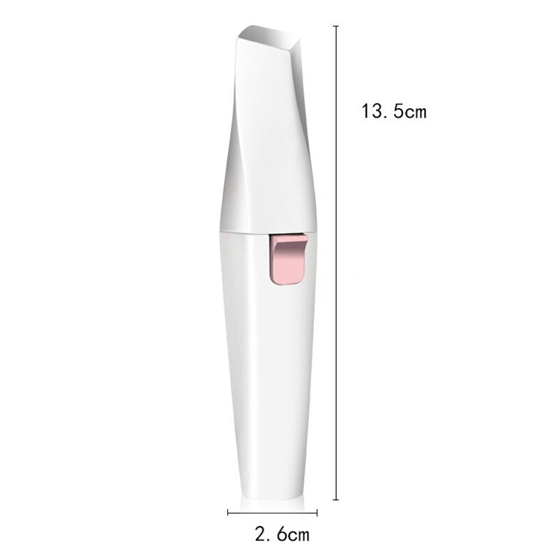 2-in-1 Eyebrow Trimmer for Precise Facial Touch-Ups