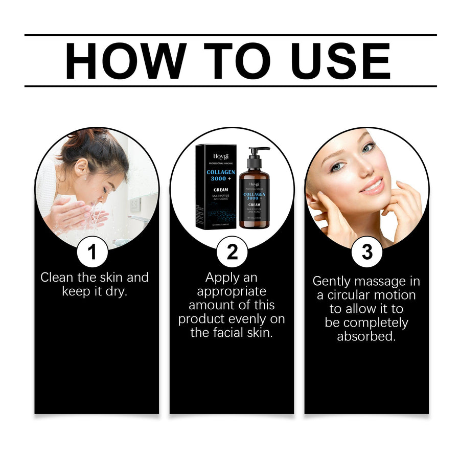 Multi-Peptide Collagen Face Cream for Firmer Skin