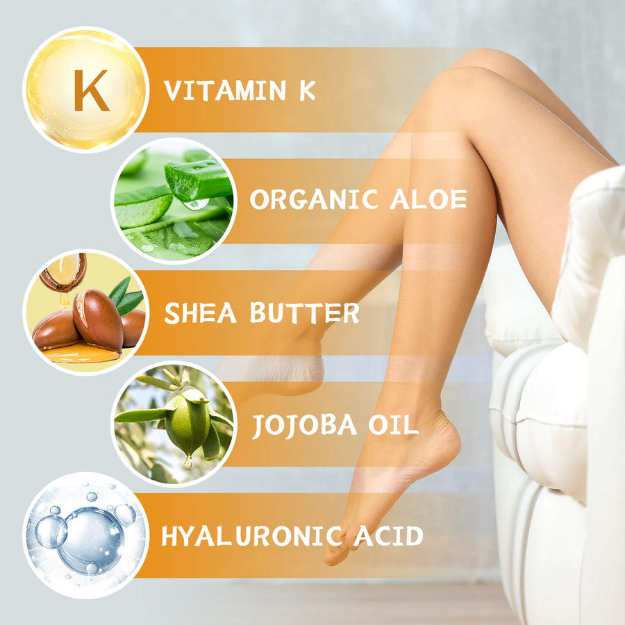 Vitamin K Cream for Spider Veins & Leg Discoloration