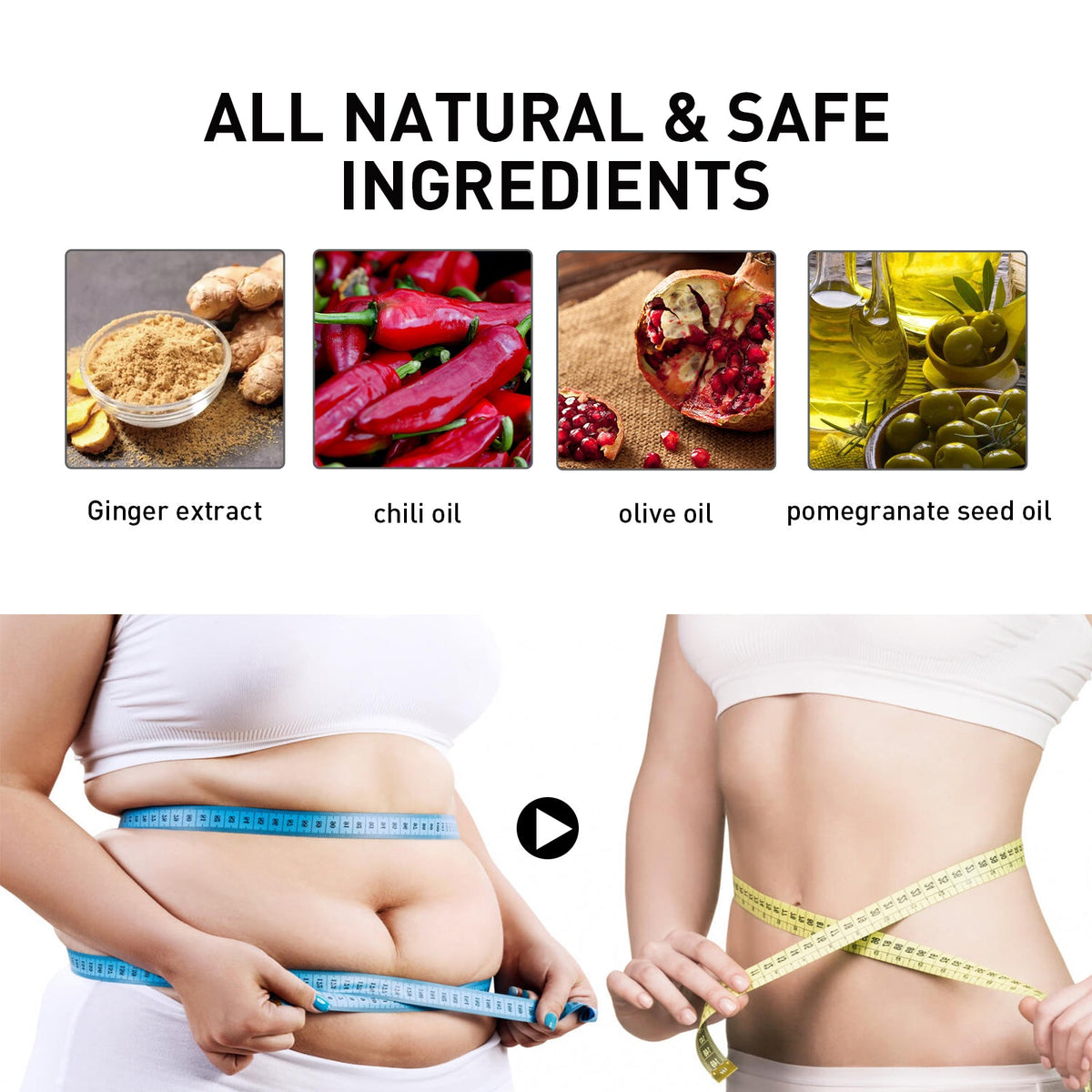 Ginger Cellburn Cream for Body Slimming and Firming