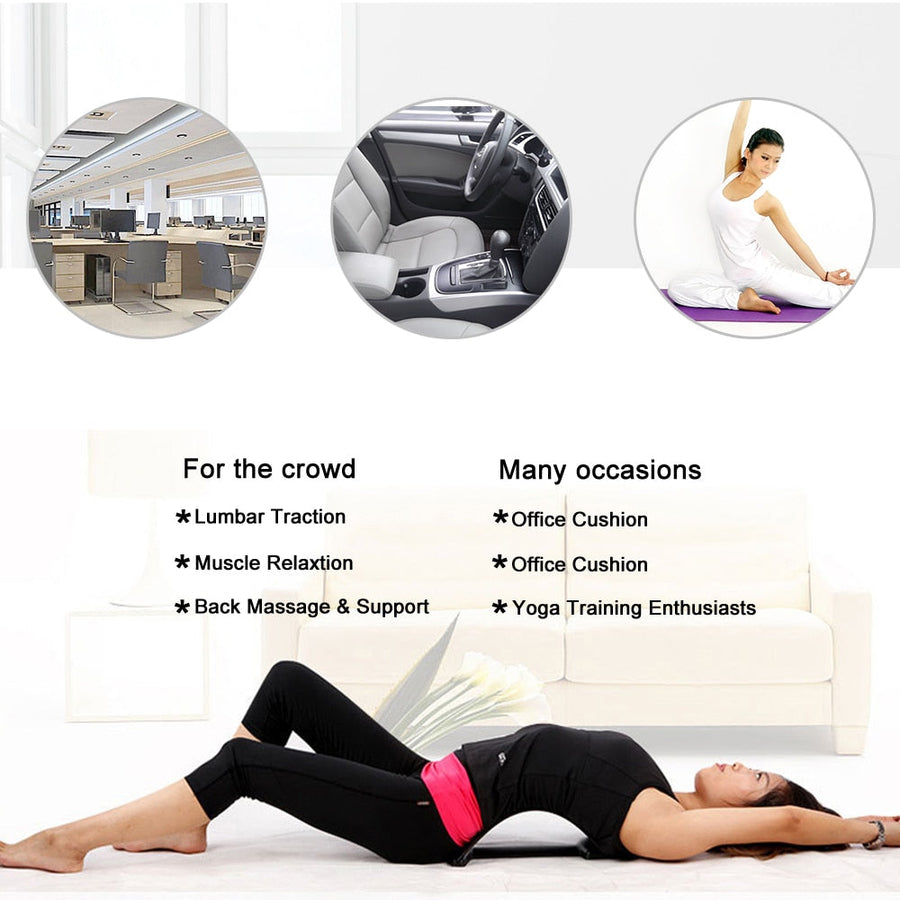 Adjustable Back Stretcher for Lumbar Support Relief