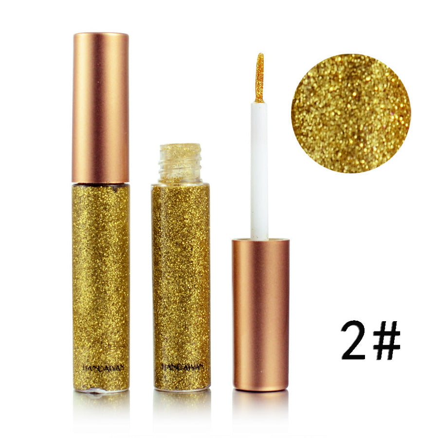 Glitter Eyeliner for Colorful Reflective Eye Looks