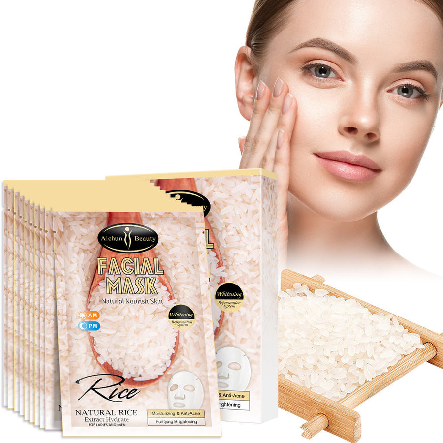 Rice Sheet Masks for Hydrated, Brighter-Looking Skin