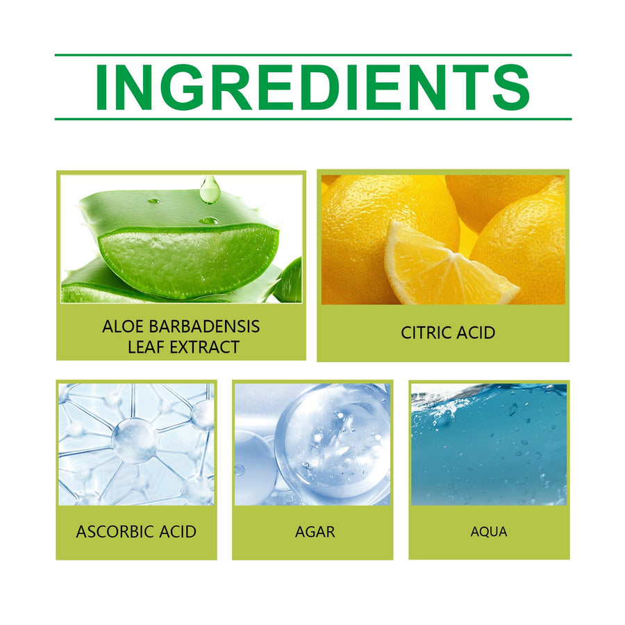 Aloe Vera Gel Moisturizer for Skin, Face, Body & Hair