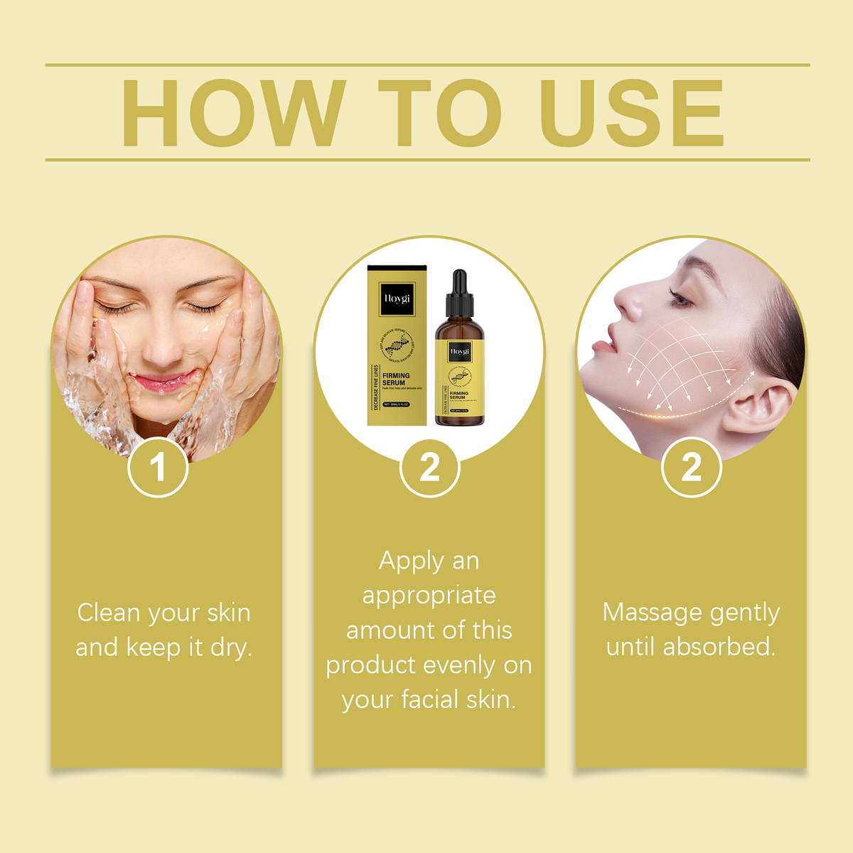 Hoygi Firming Serum for Fine Lines & Dry Skin