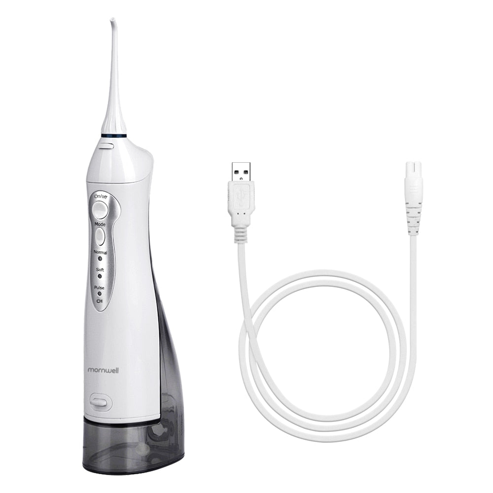 Oral Irrigator Water Flosser – 3 Modes, IPX7, USB Rechargeable