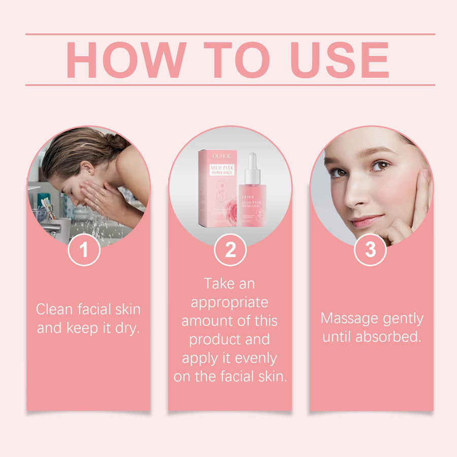 Rose Peptide Essence for Dull, Uneven Skin Tone