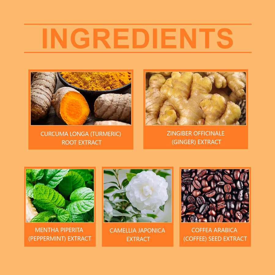 Turmeric Ginger Body Patches for Joint Comfort & Skin