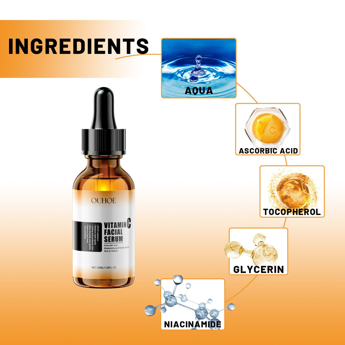 Vitamin C Face Essence for Fine Lines & Uneven Tone