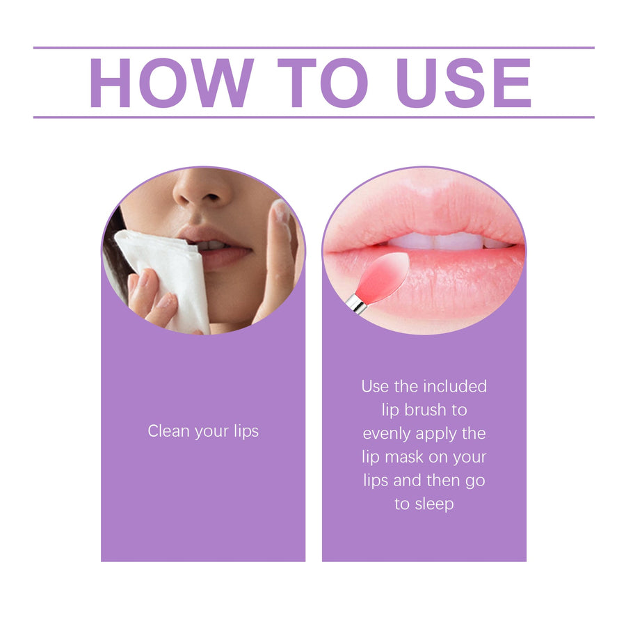 Overnight Lip Mask for Deep Moisture and Glossy Lips