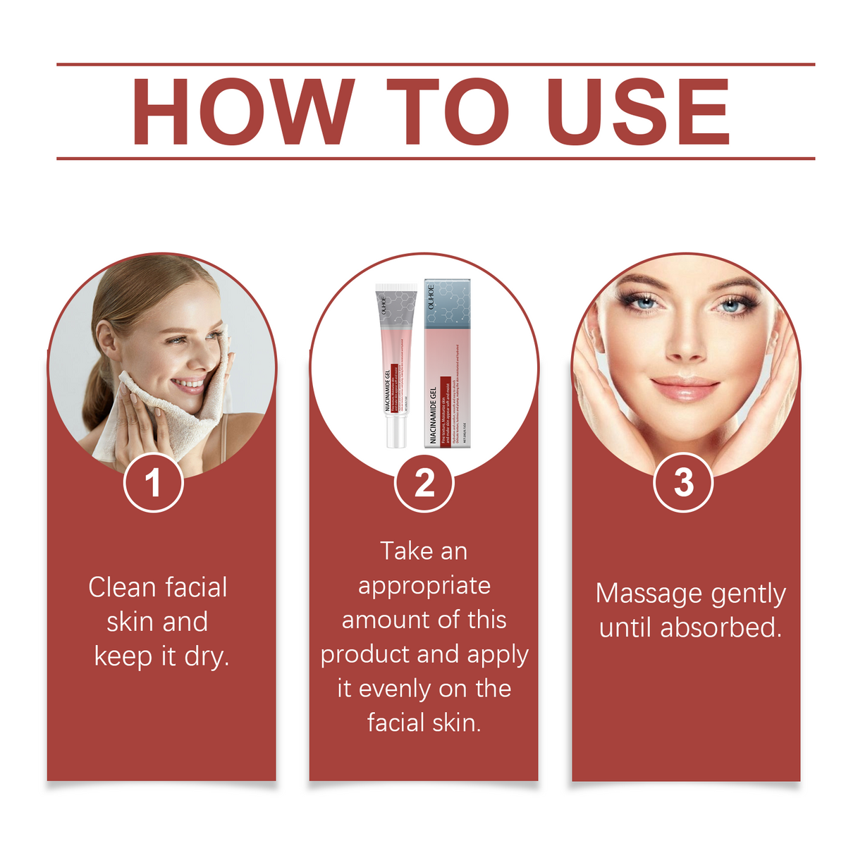 Niacinamide Gel Moisturizer for Hydrated Glowing Skin