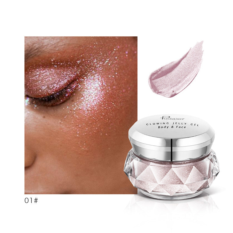 Jelly Gel Face Highlighter for a Reflective Mermaid Glow