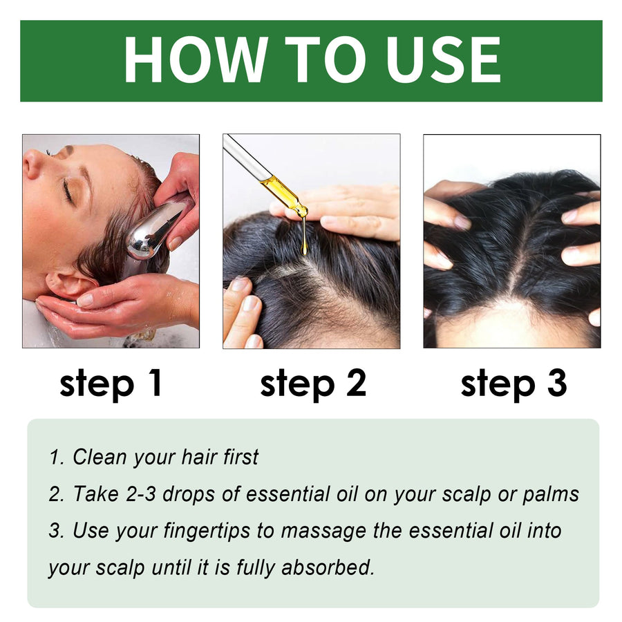 Hair Growth Oil for Thinning Hair and Dry Strands