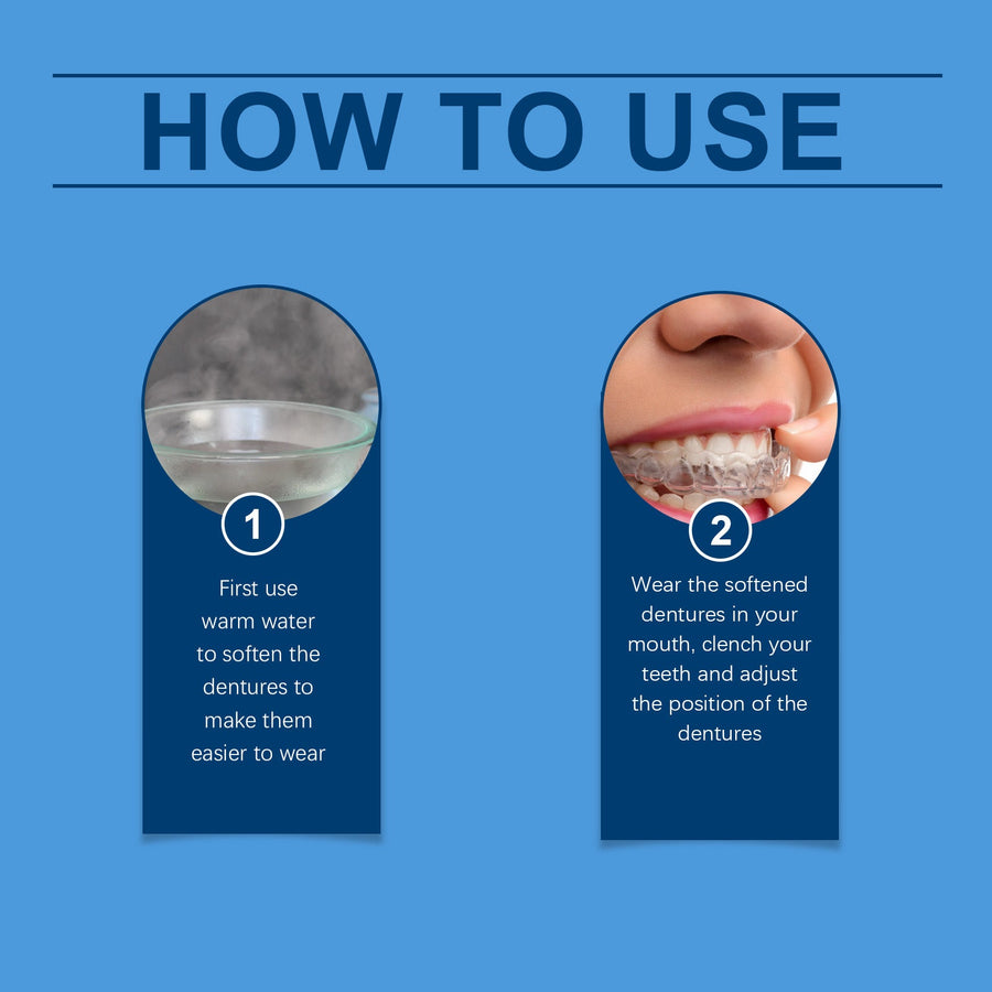Adjustable Flex Smile Veneers — Fix Broken Teeth Instantly