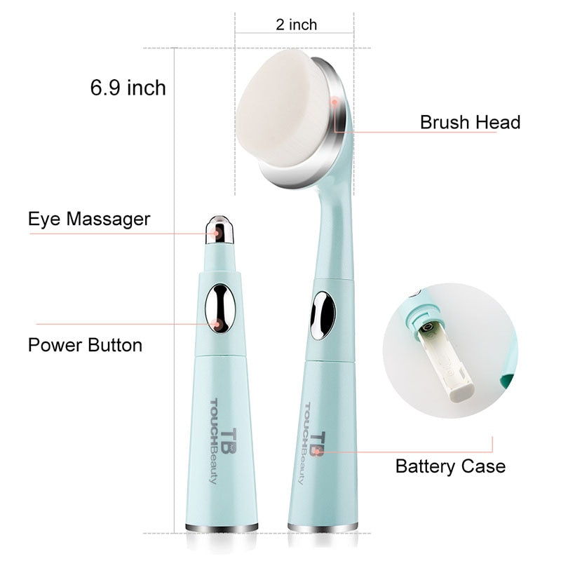 Sonic Facial Cleanser & Eye Massager — Deep Cleanse