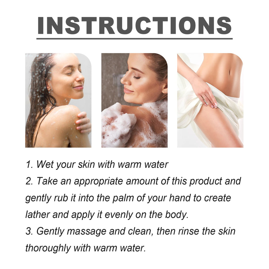 Onion Biotin Body Wash for Odor Control and Soft Skin